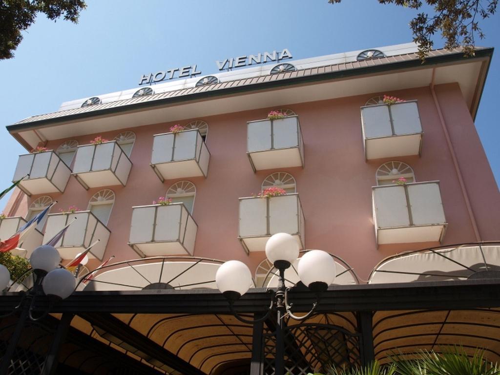Hotel Vienna Ostenda e Ristorante il Danubio Rímini Exterior foto